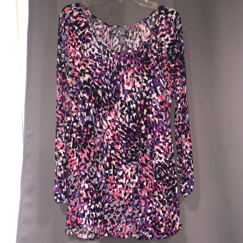 Really cute colorful dressy long sleeve